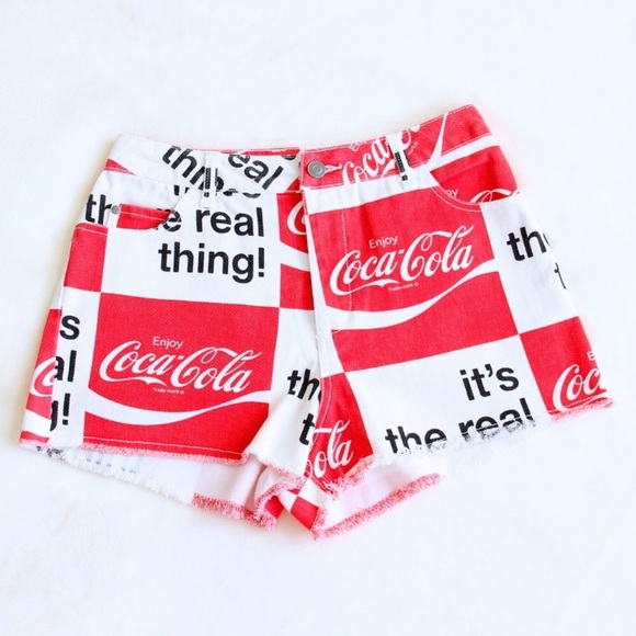 shorts jeans coca cola
